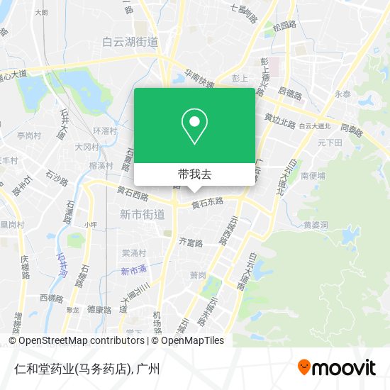 仁和堂药业(马务药店)地图