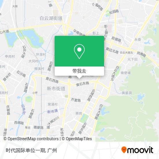 时代国际单位一期地图