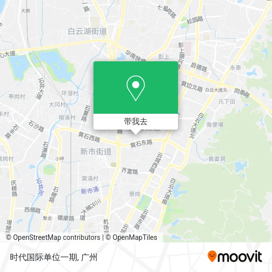时代国际单位一期地图