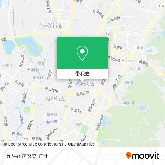 五斗香客家菜地图