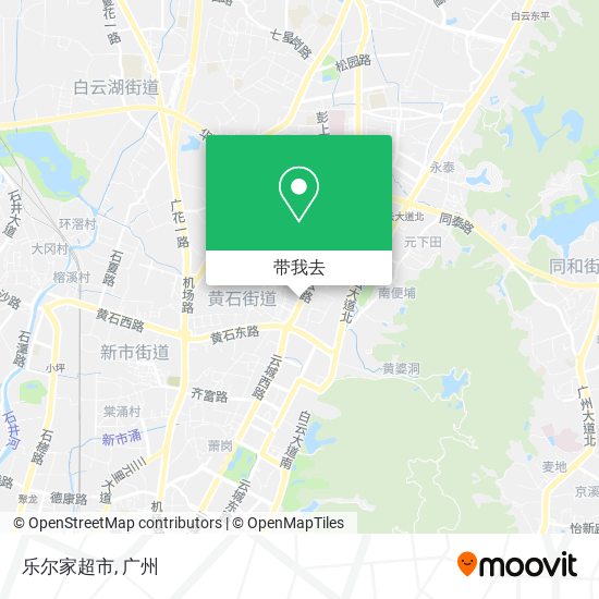乐尔家超市地图