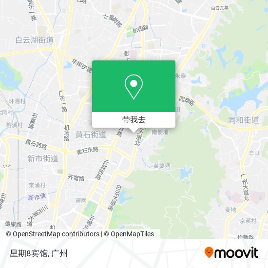 星期8宾馆地图