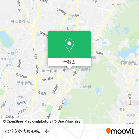 强盛商务大厦-D栋地图