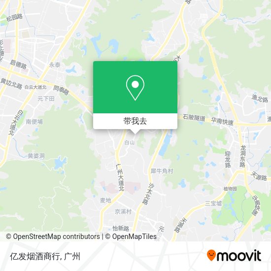 亿发烟酒商行地图