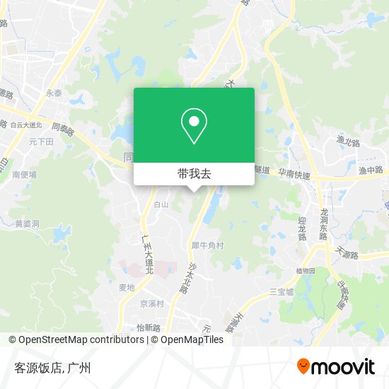 客源饭店地图