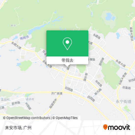 来安市场地图