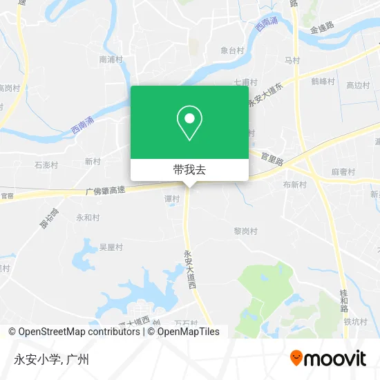 永安小学地图