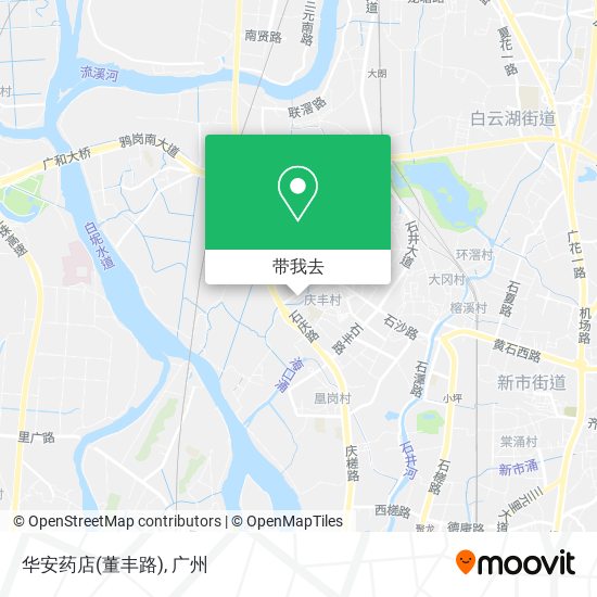 华安药店(董丰路)地图