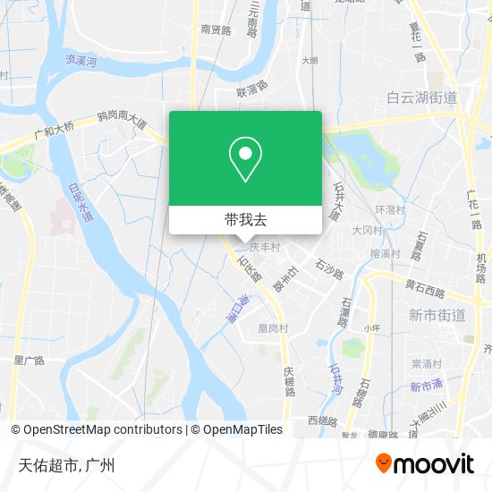 天佑超市地图