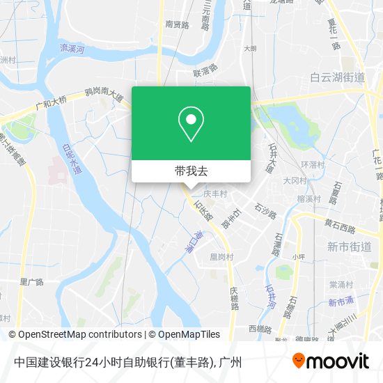 中国建设银行24小时自助银行(董丰路)地图
