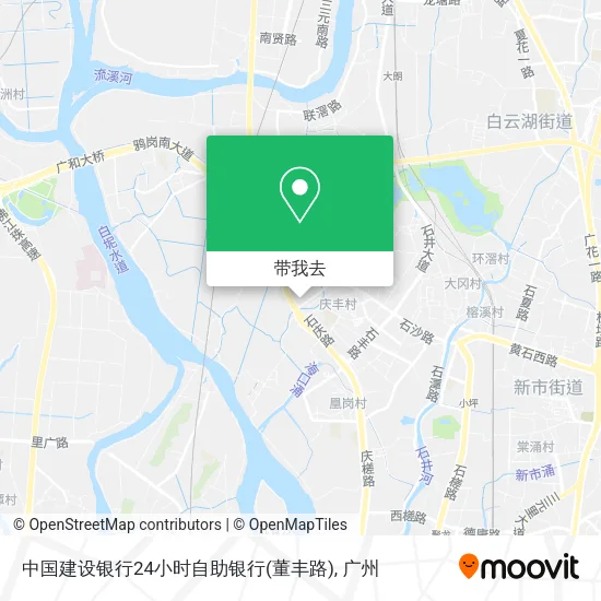 中国建设银行24小时自助银行(董丰路)地图