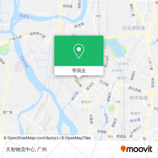 天智物流中心地图