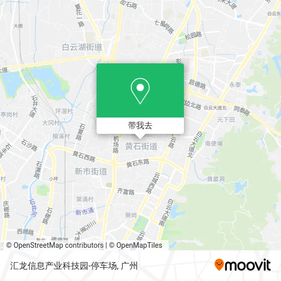 汇龙信息产业科技园-停车场地图