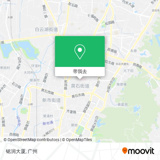 铭润大厦地图