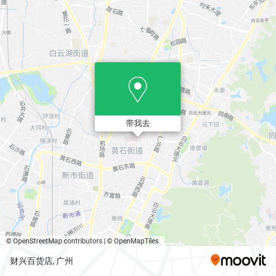 财兴百货店地图