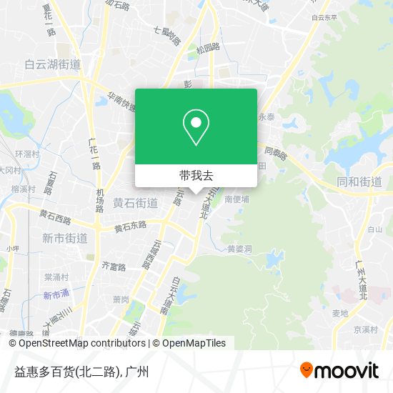 益惠多百货(北二路)地图