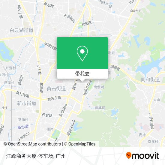 江峰商务大厦-停车场地图