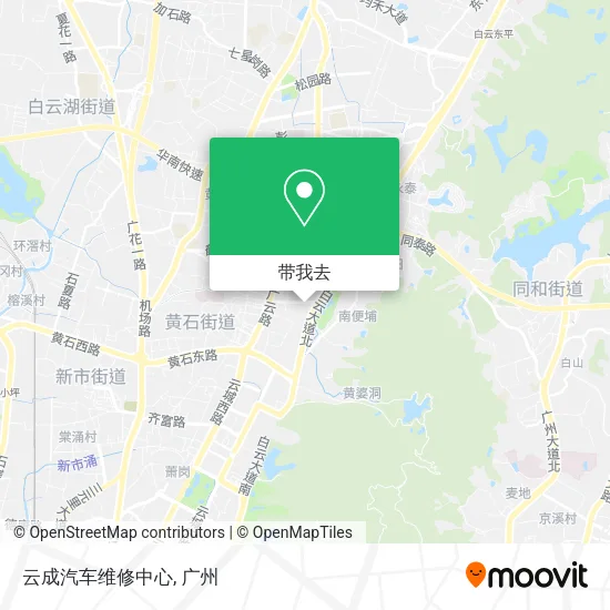 云成汽车维修中心地图