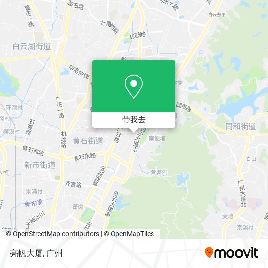 亮帆大厦地图