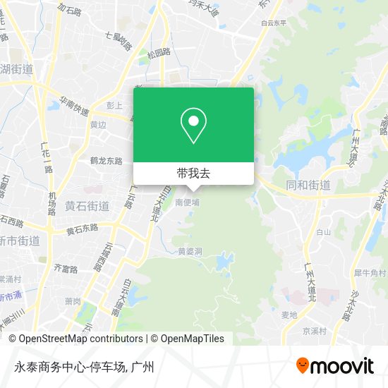 永泰商务中心-停车场地图
