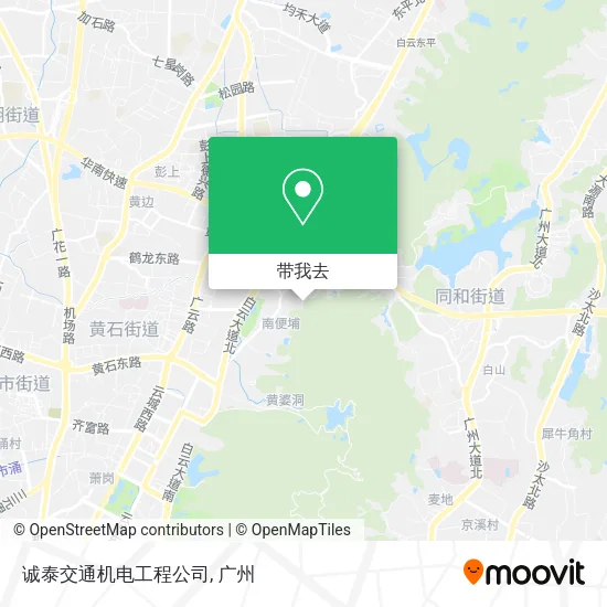 诚泰交通机电工程公司地图