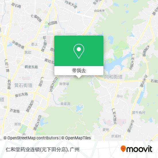 仁和堂药业连锁(元下田分店)地图