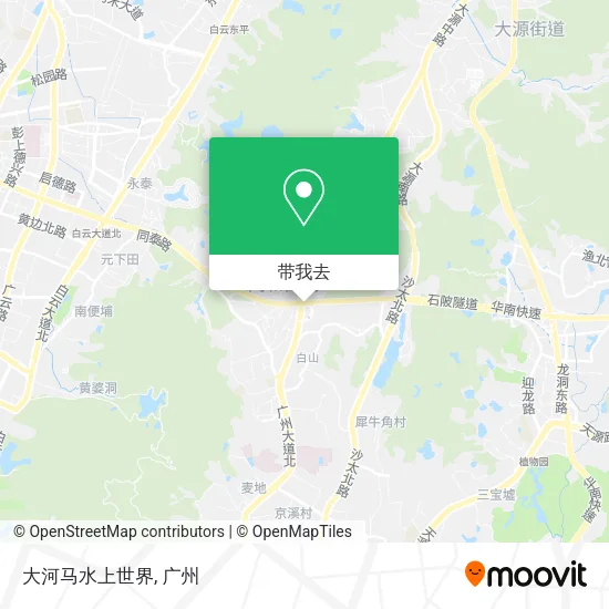 大河马水上世界地图
