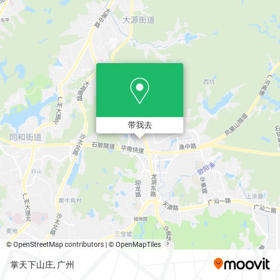 掌天下山庄地图