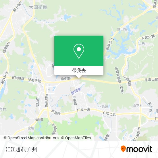 汇江超市地图