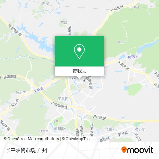 长平农贸市场地图