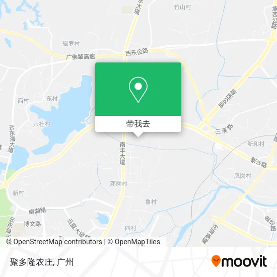 聚多隆农庄地图