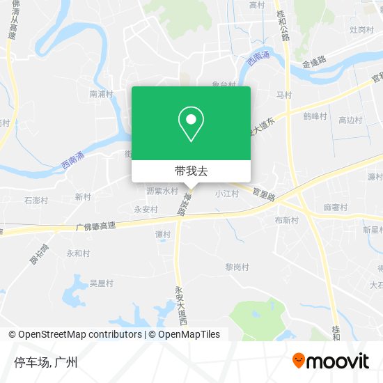 停车场地图