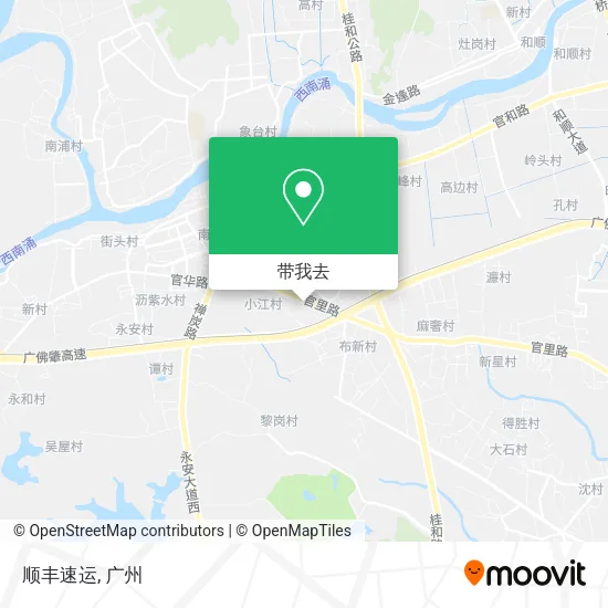顺丰速运地图