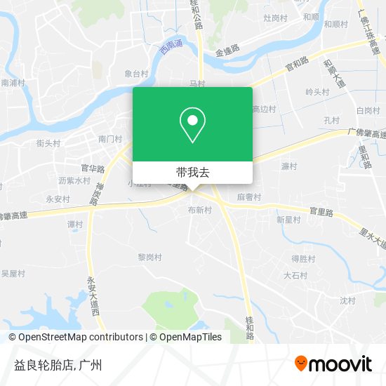 益良轮胎店地图