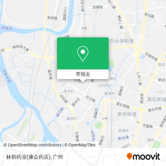 林和药业(康众药店)地图