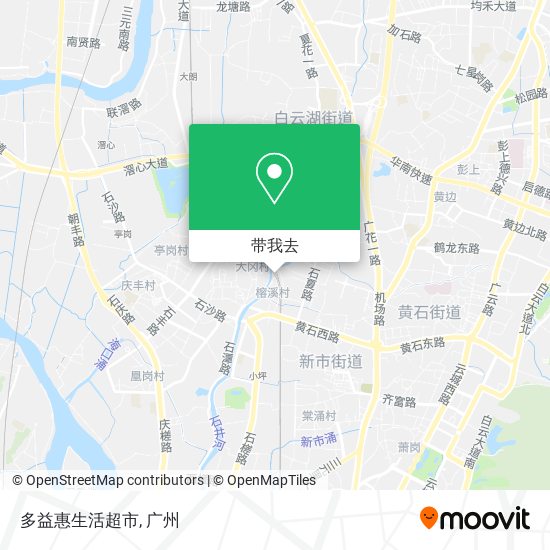 多益惠生活超市地图