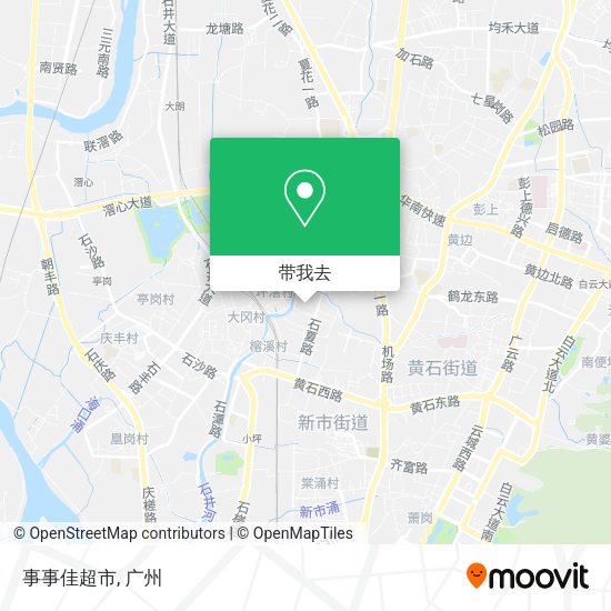 事事佳超市地图