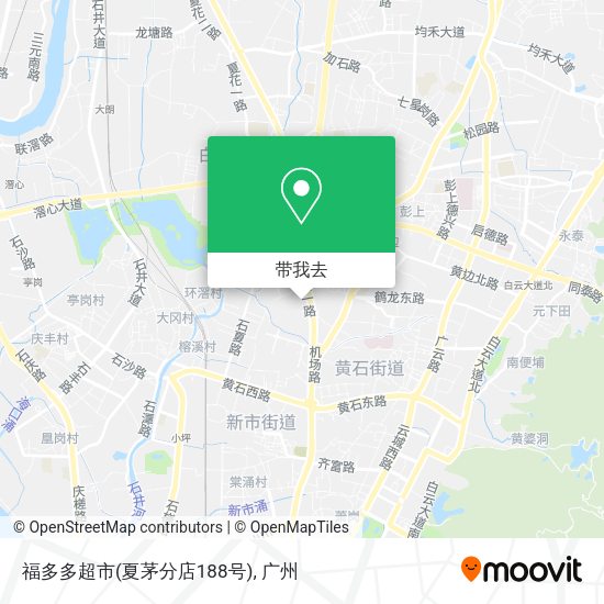 福多多超市(夏茅分店188号)地图