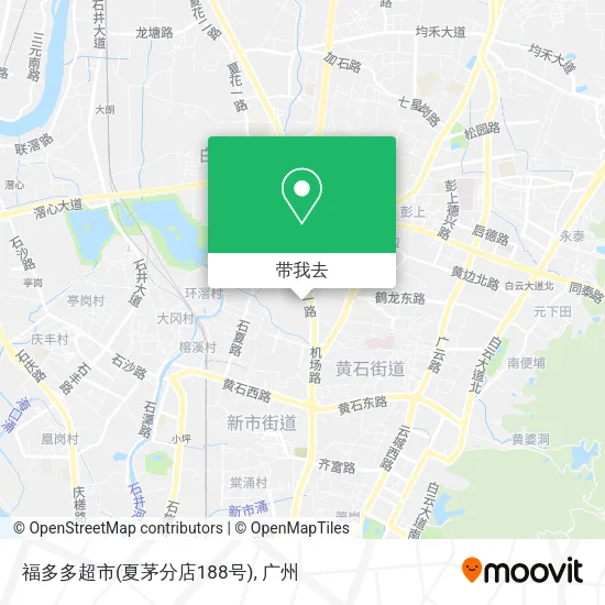 福多多超市(夏茅分店188号)地图
