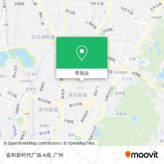 嘉和新时代广场-A座地图