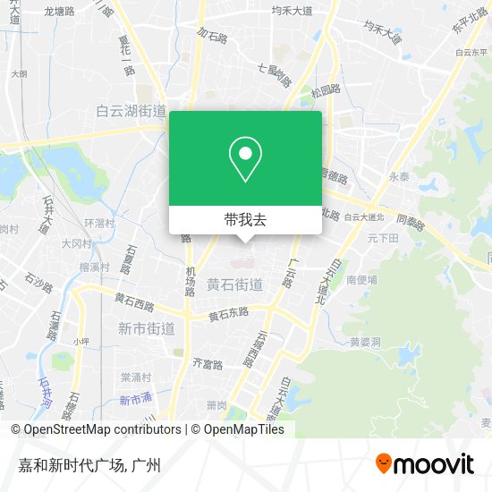 嘉和新时代广场地图