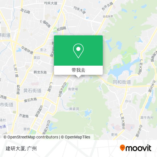 建研大厦地图