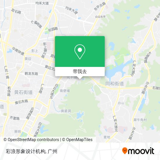 彩浪形象设计机构地图
