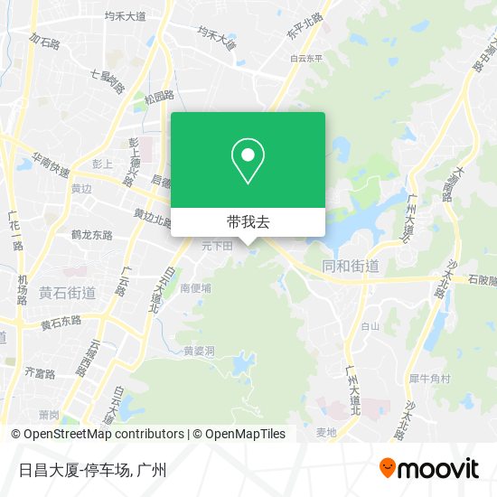 日昌大厦-停车场地图