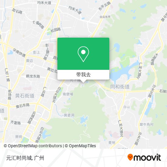 元汇时尚城地图