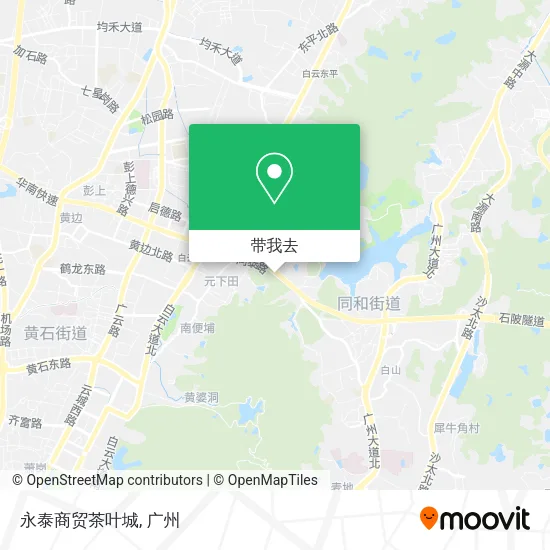 永泰商贸茶叶城地图
