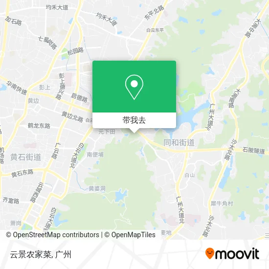 云景农家菜地图