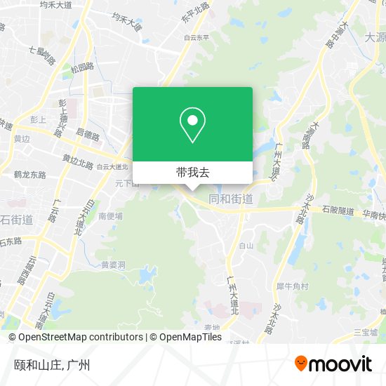 颐和山庄地图