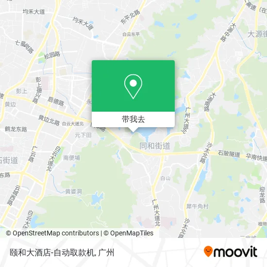 颐和大酒店-自动取款机地图