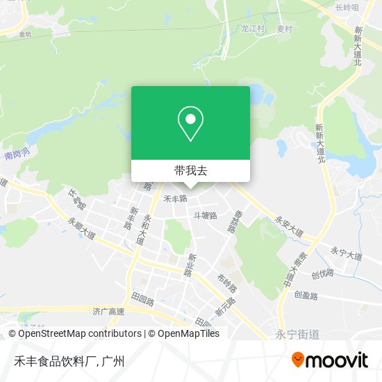 禾丰食品饮料厂地图